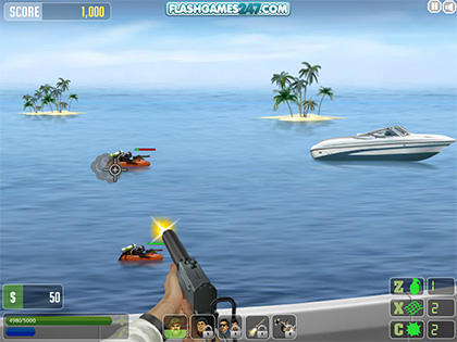Speedboat Shooting